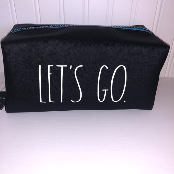 Rae Dunn LET'S GO cosmetic bag - Picture 4 of 4